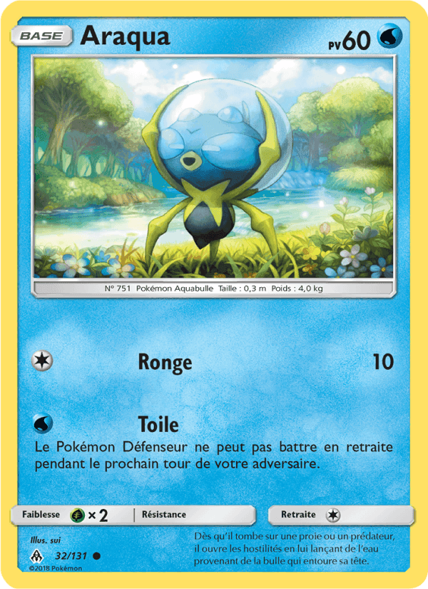 Araqua, carta 32 de Lumière Interdite