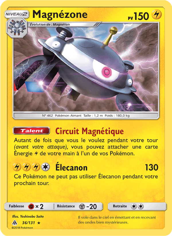 Magnézone, carta 36 di Lumière Interdite
