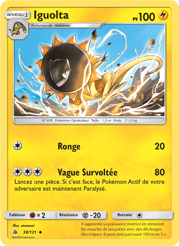 Iguolta, carta 38 di Lumière Interdite
