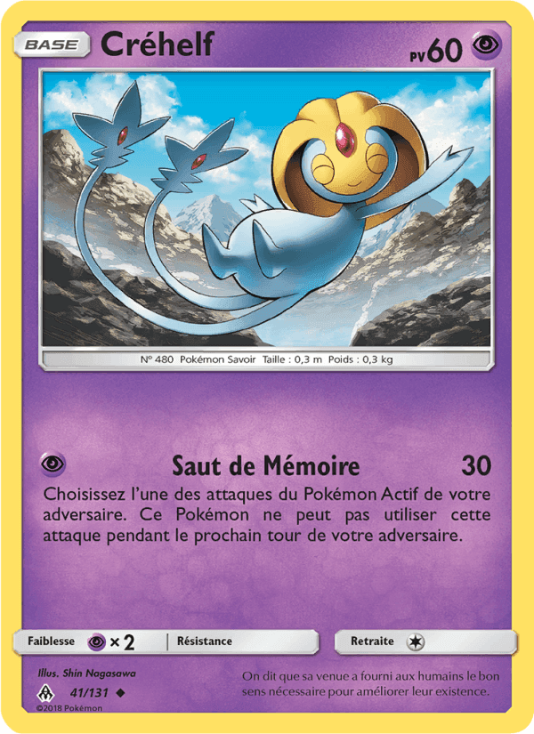 Créhelf, carta 41 di Lumière Interdite