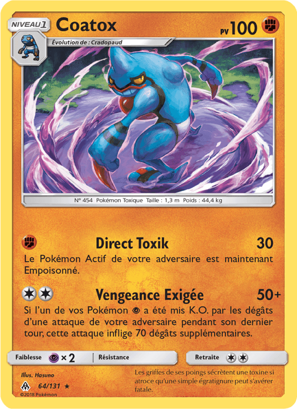 Coatox, card 64 from Lumière Interdite
