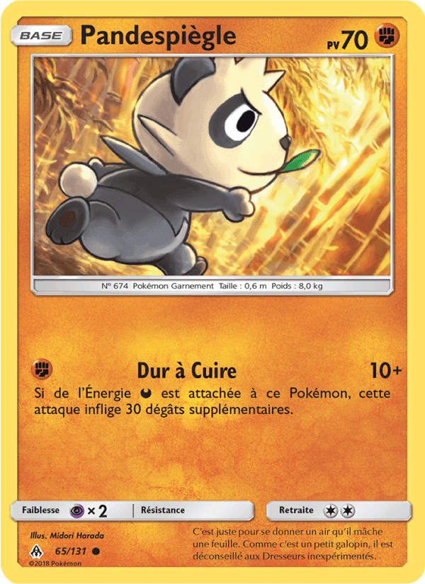 Pandespiègle, card 65 from Lumière Interdite