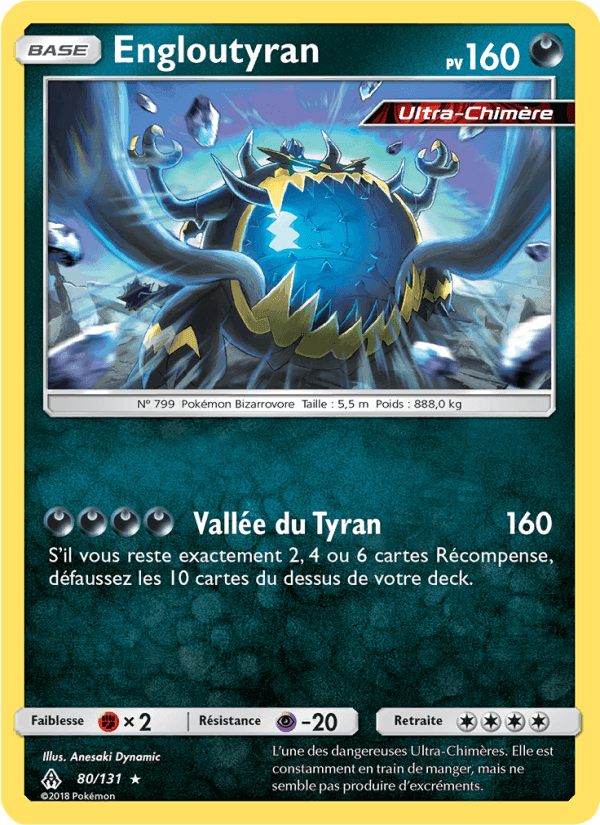 Engloutyran, carte 80 de Lumière Interdite