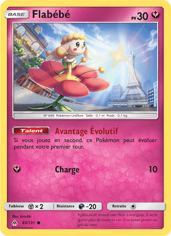 Flabébé, card 83 from Lumière Interdite