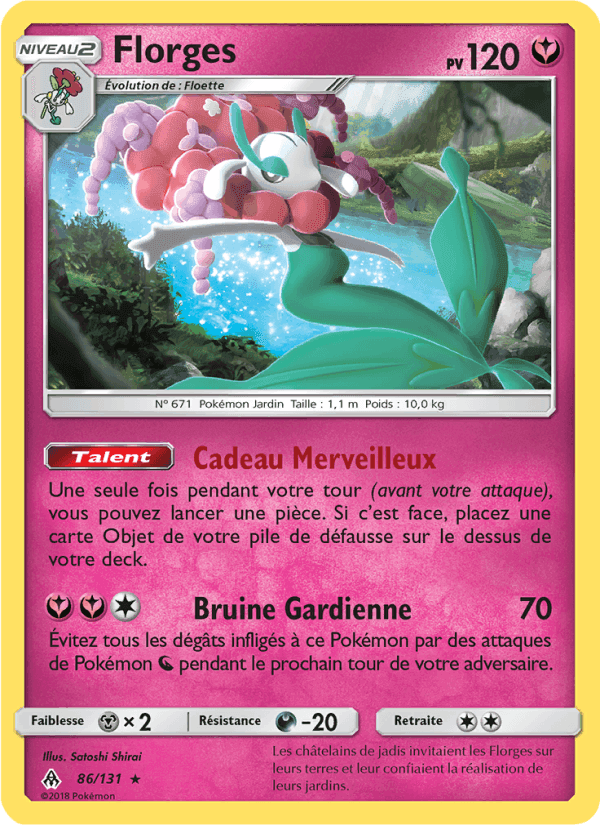 Florges, carta 86 de Lumière Interdite