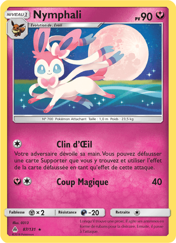 Nymphali, carta 87 di Lumière Interdite