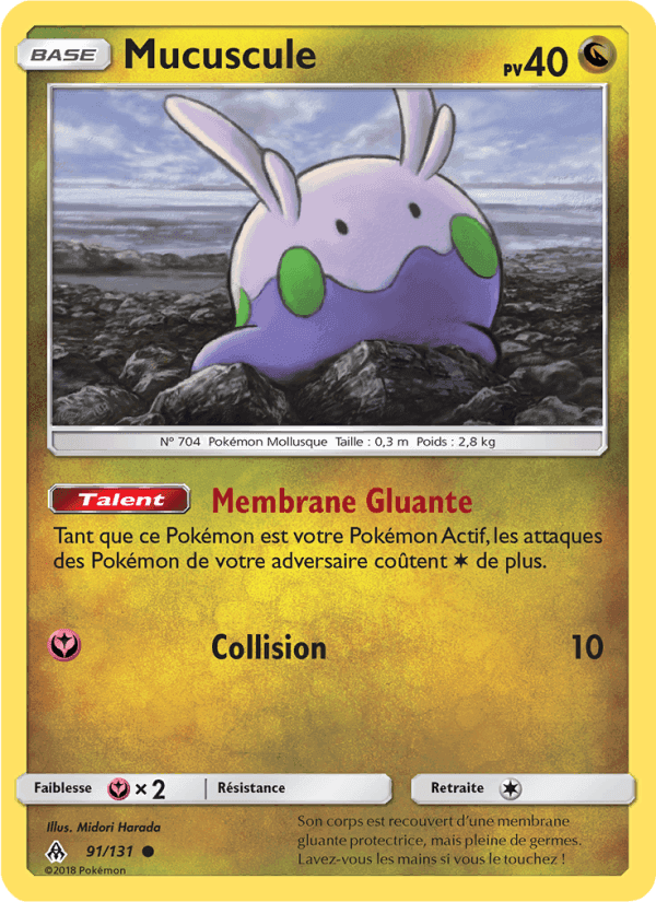 Mucuscule, card 91 from Lumière Interdite
