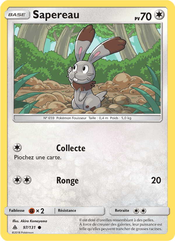 Sapereau, card 97 from Lumière Interdite