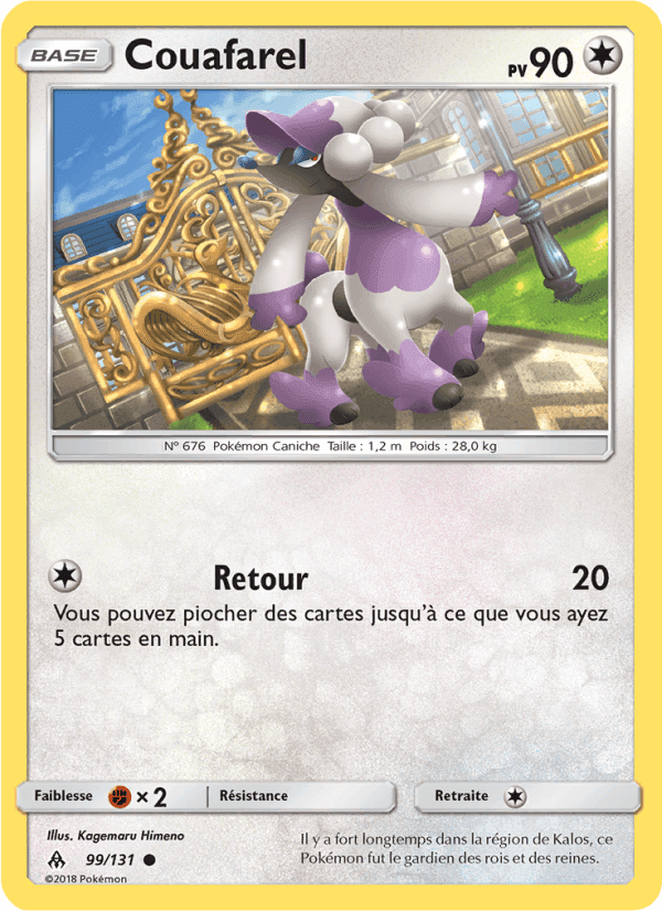 Couafarel, carta 99 di Lumière Interdite