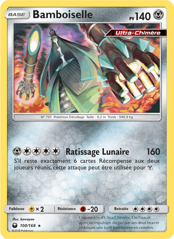 Bamboiselle, carte 100 de Tempête Céleste