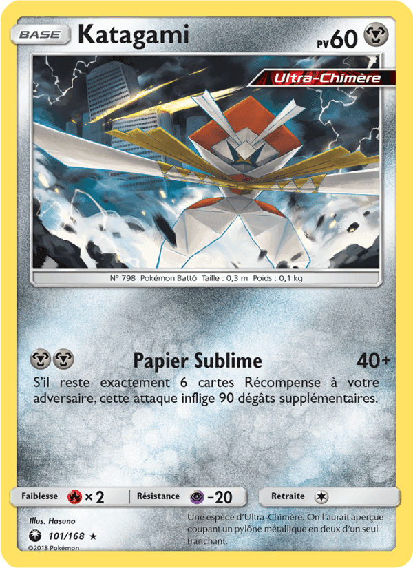 Katagami, carte 101 de Tempête Céleste