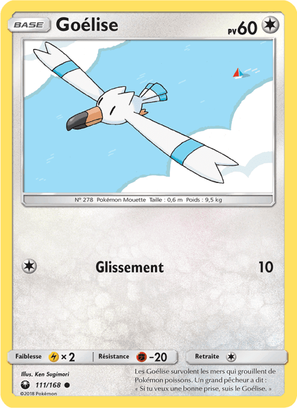 Goélise, card 111 from Tempête Céleste
