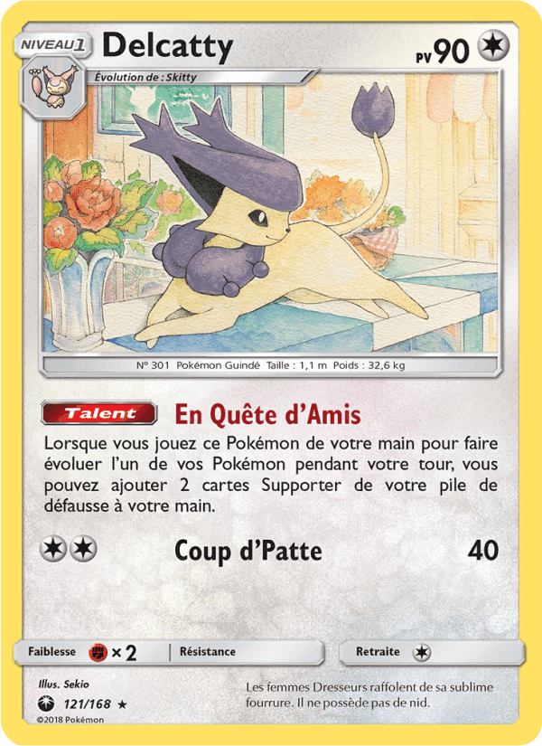 Tempête Céleste の 121 番、Delcatty