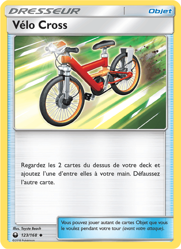 Vélo Cross, card 123 from Tempête Céleste