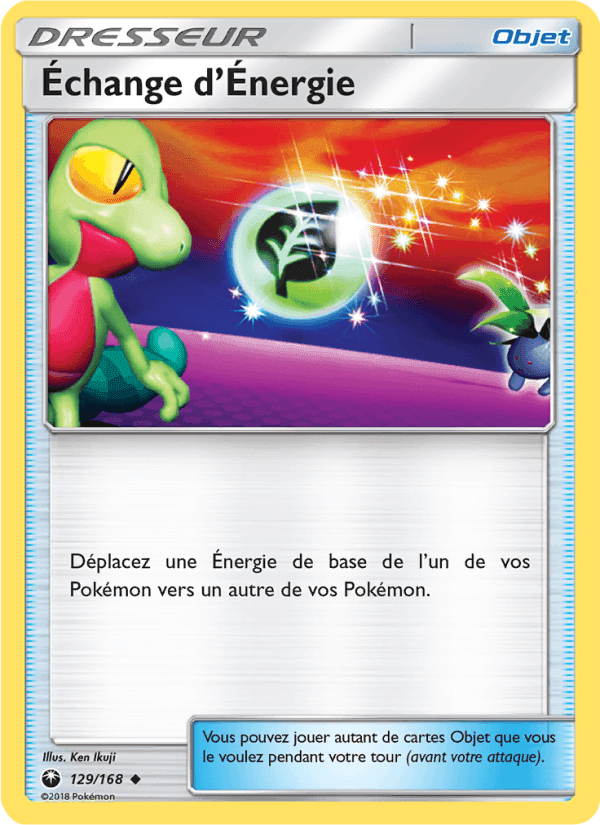 Échange d’Énergie, carte 129 de Tempête Céleste