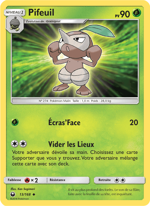 Pifeuil, carta 13 di Tempête Céleste