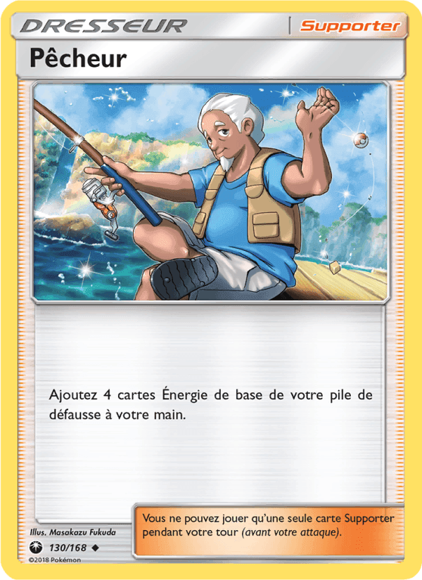 Pêcheur, card 130 from Tempête Céleste