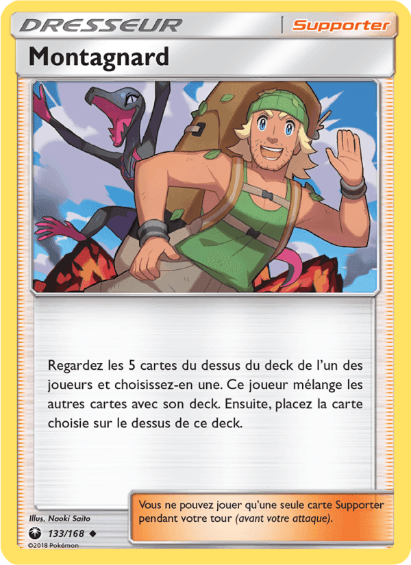Montagnard, card 133 from Tempête Céleste