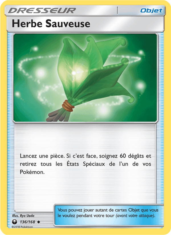 Herbe Sauveuse, card 136 from Tempête Céleste