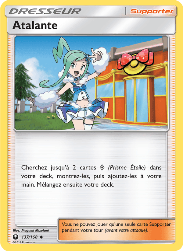 Atalante, carta 137 di Tempête Céleste