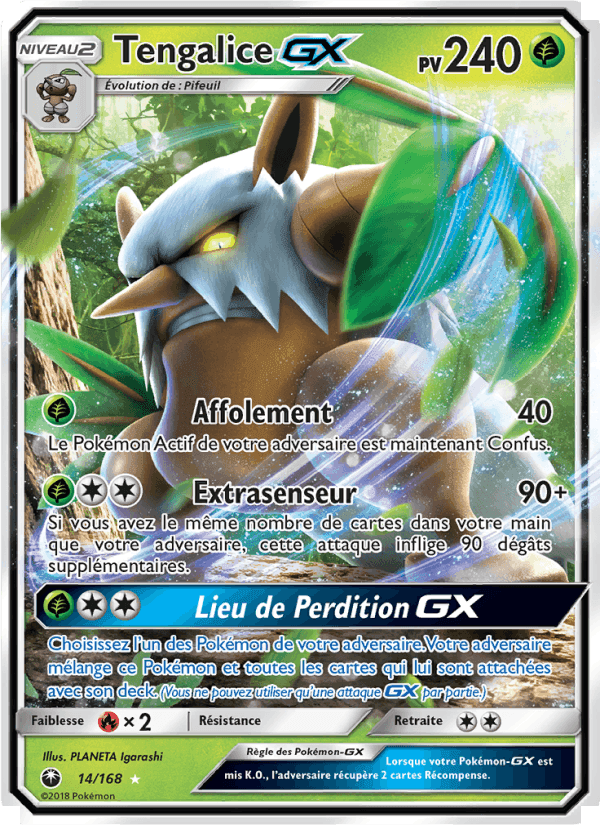 Tengalice GX, carte 14 de Tempête Céleste