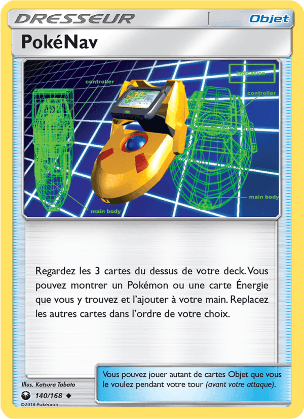 PokéNav, carta 140 de Tempête Céleste