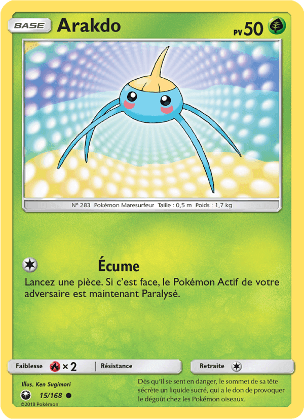 Arakdo, carte 15 de Tempête Céleste