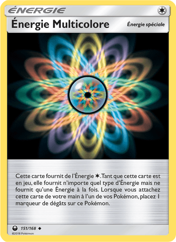Énergie Multicolore, carte 151 de Tempête Céleste