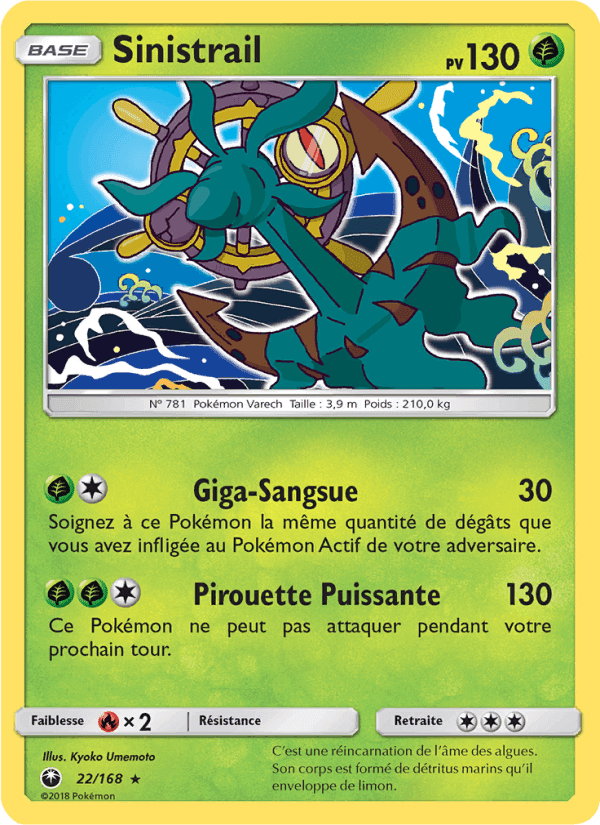 Sinistrail, carta 22 di Tempête Céleste