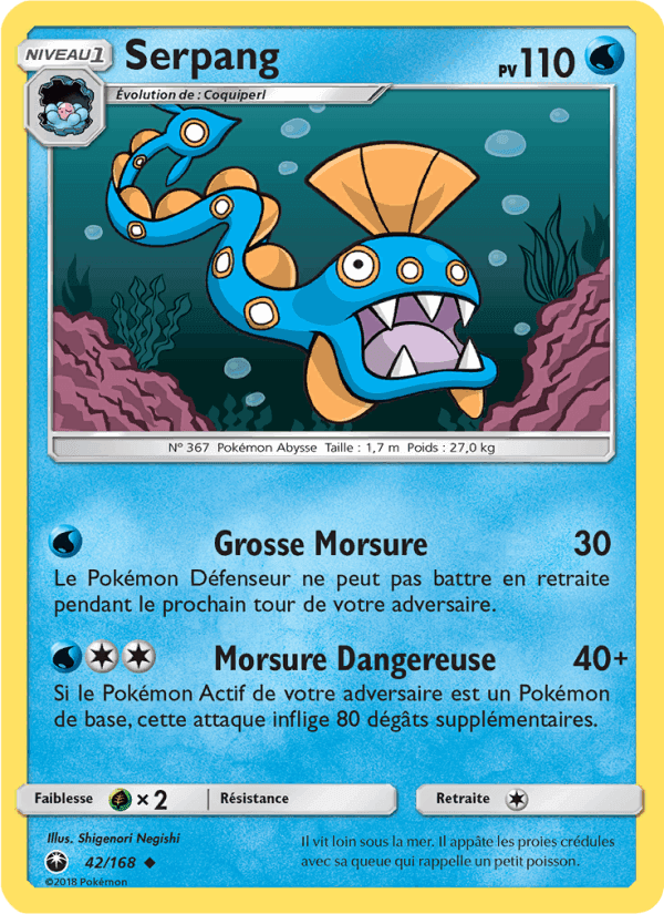 Serpang, carta 42 de Tempête Céleste