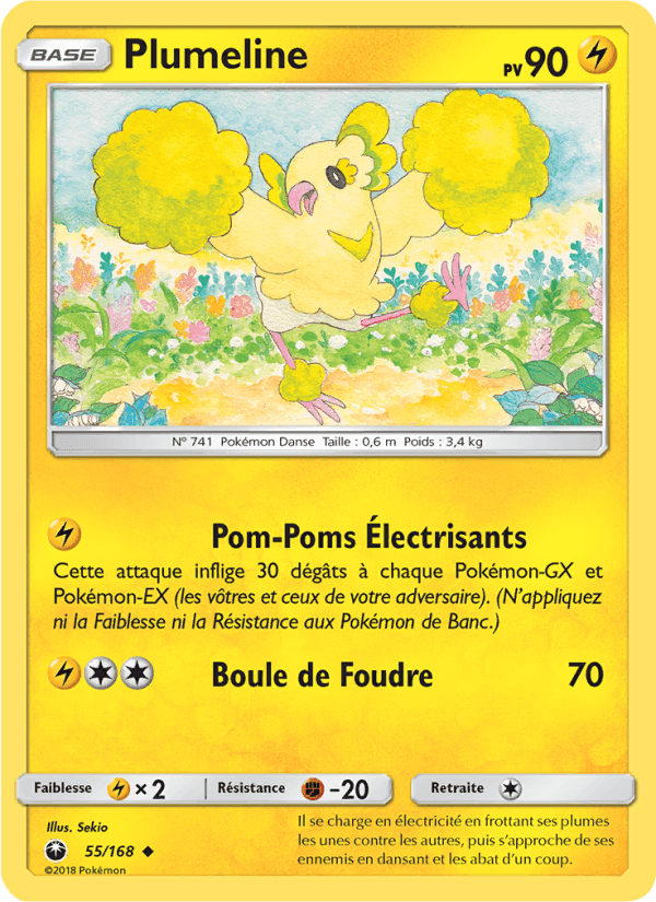 Plumeline, carte 55 de Tempête Céleste