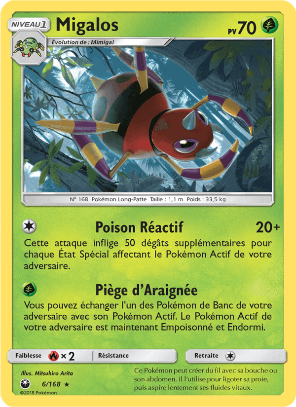 Migalos, carta 6 de Tempête Céleste