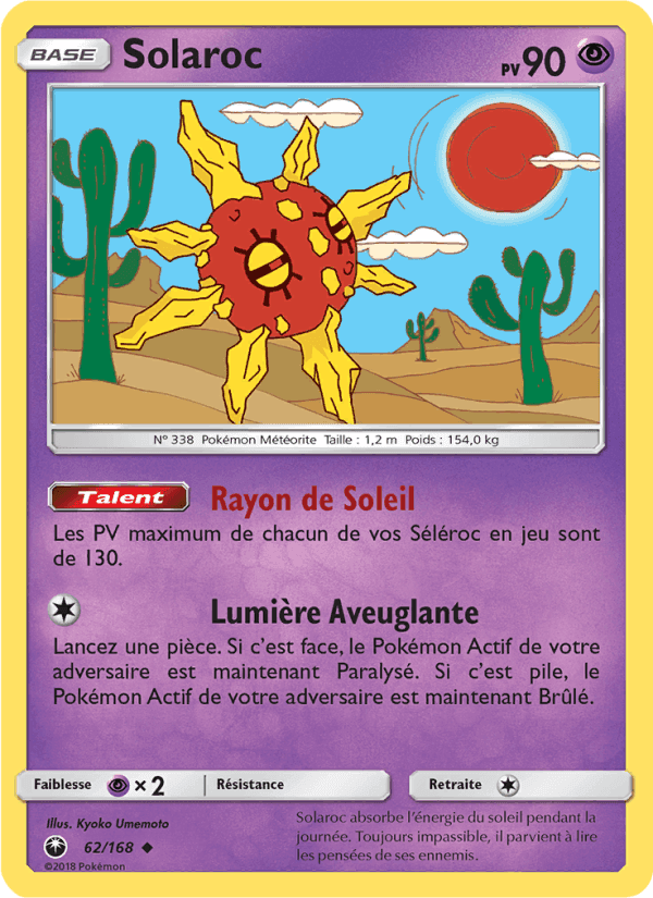 Solaroc, carte 62 de Tempête Céleste