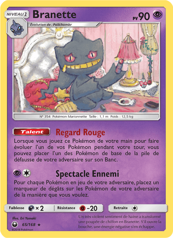 Branette, carte 65 de Tempête Céleste