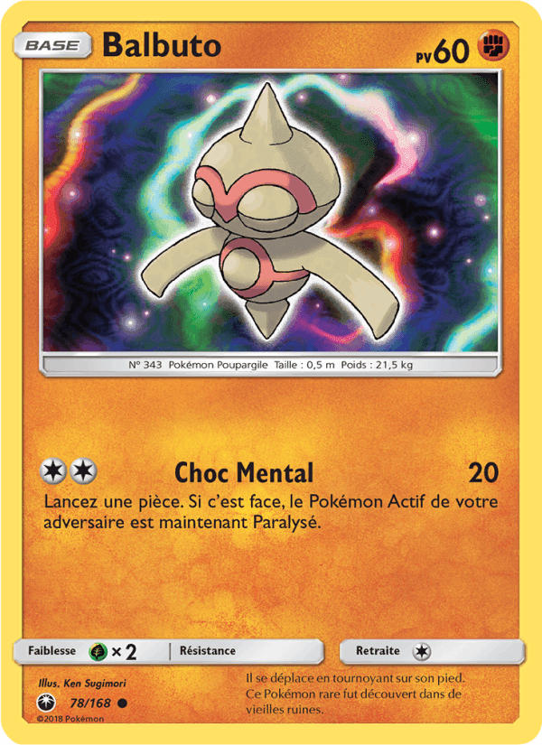 Balbuto, card 78 from Tempête Céleste
