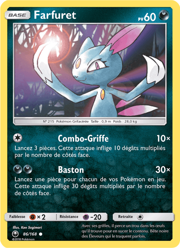 Farfuret, carte 86 de Tempête Céleste