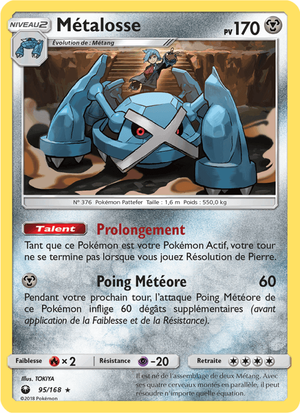 Métalosse, carte 95 de Tempête Céleste