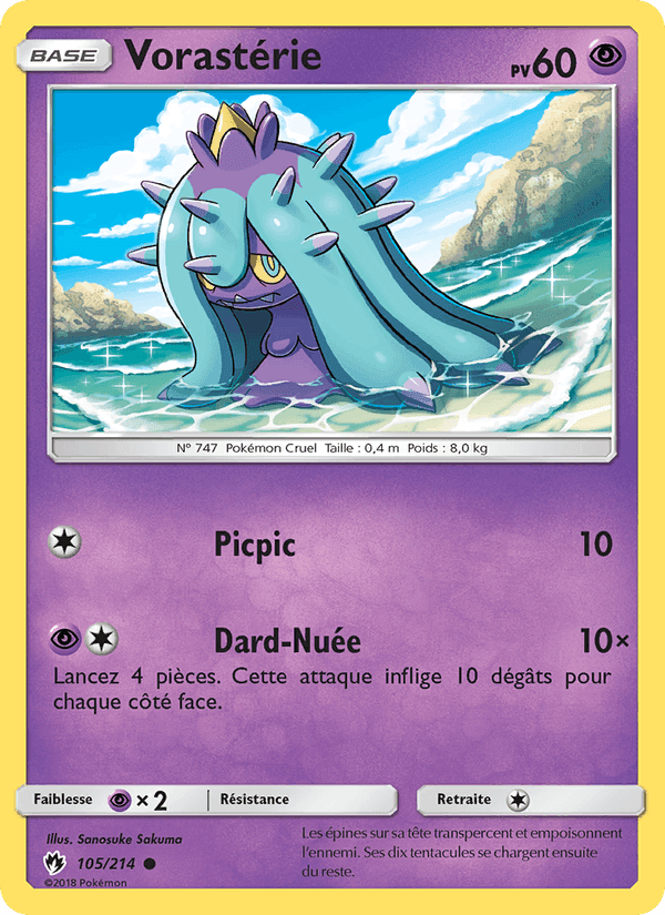 Vorastérie, card 105 from Tonnerre Perdu