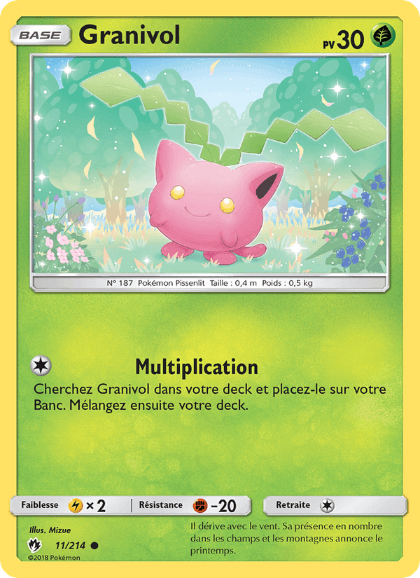Granivol, carte 11 de Tonnerre Perdu
