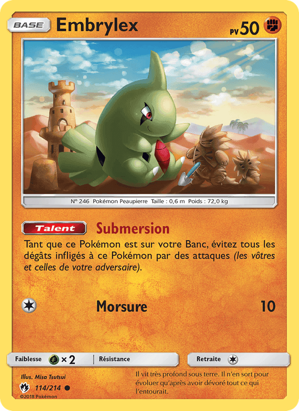 Embrylex, card 114 from Tonnerre Perdu