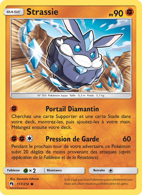 Strassie, carte 117 de Tonnerre Perdu