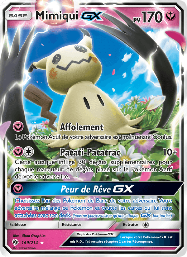 Mimiqui GX, carte 149 de Tonnerre Perdu