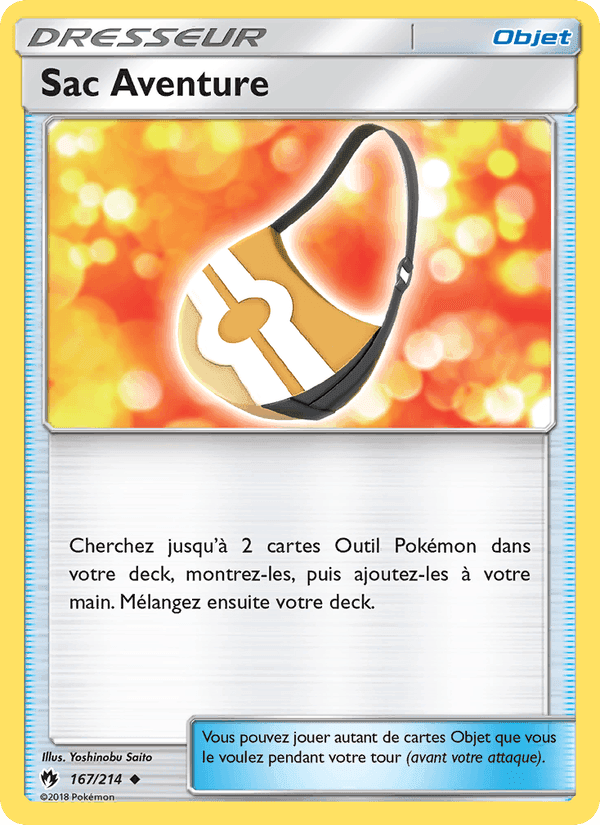 Sac Aventure, card 167 from Tonnerre Perdu