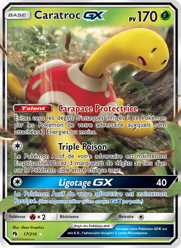 Caratroc GX, carte 17 de Tonnerre Perdu