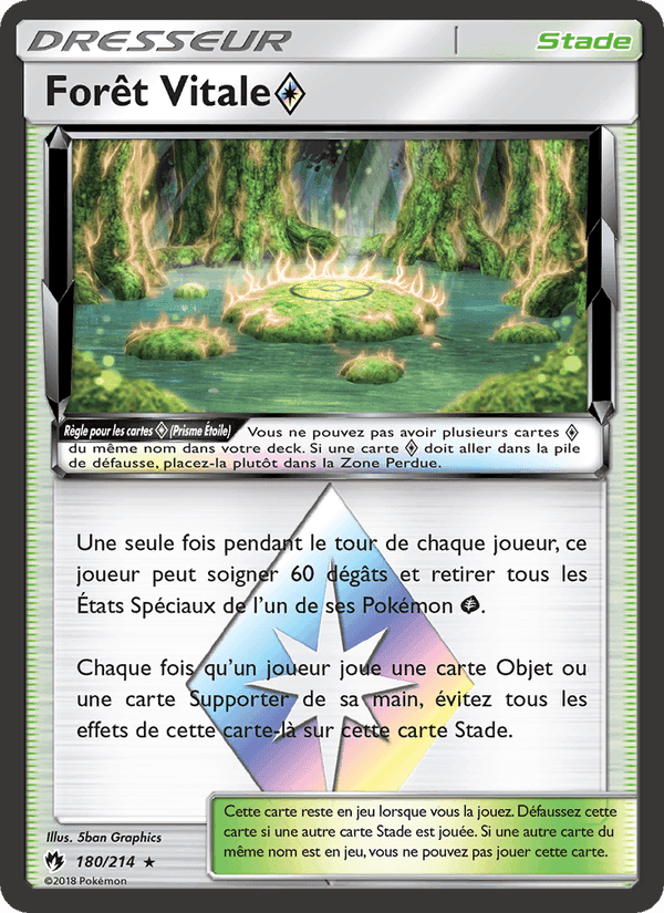 Forêt Vitale ◇, carte 180 de Tonnerre Perdu
