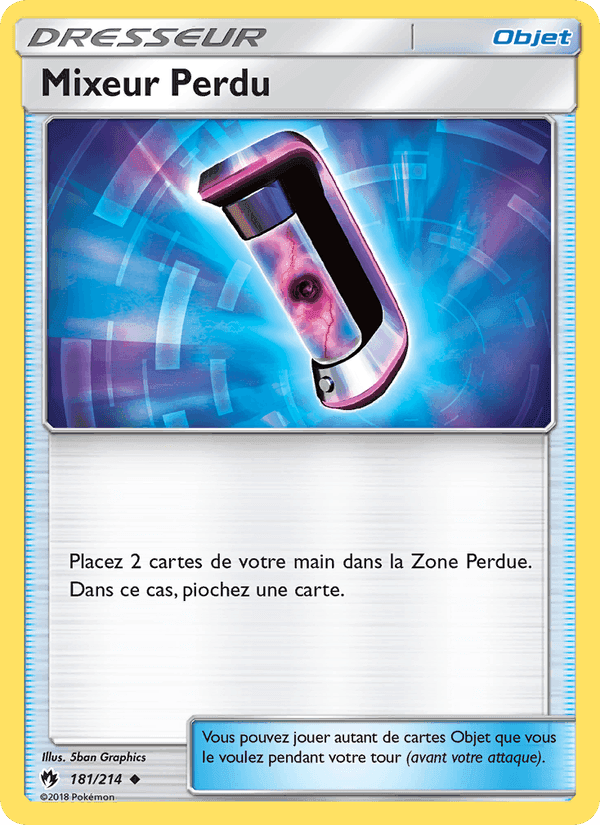 Mixeur Perdu, card 181 from Tonnerre Perdu