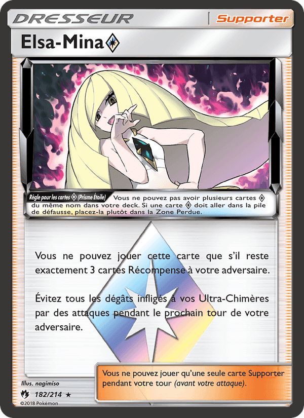 Elsa-Mina ◇, carte 182 de Tonnerre Perdu