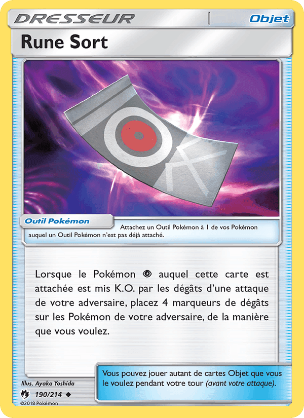 Rune Sort, carte 190 de Tonnerre Perdu