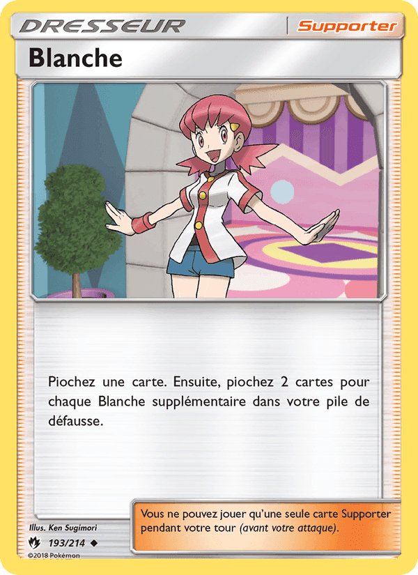 Blanche, card 193 from Tonnerre Perdu