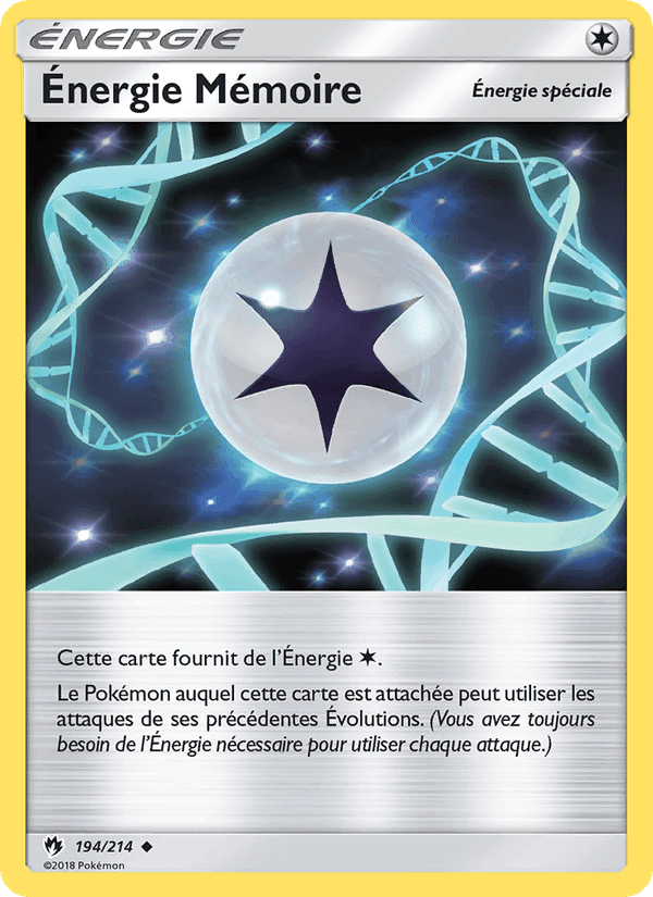 Énergie Mémoire, card 194 from Tonnerre Perdu